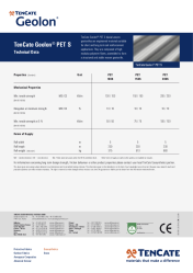 Technical Data Sheets - Geotextiles - TenCate Geosynthetics